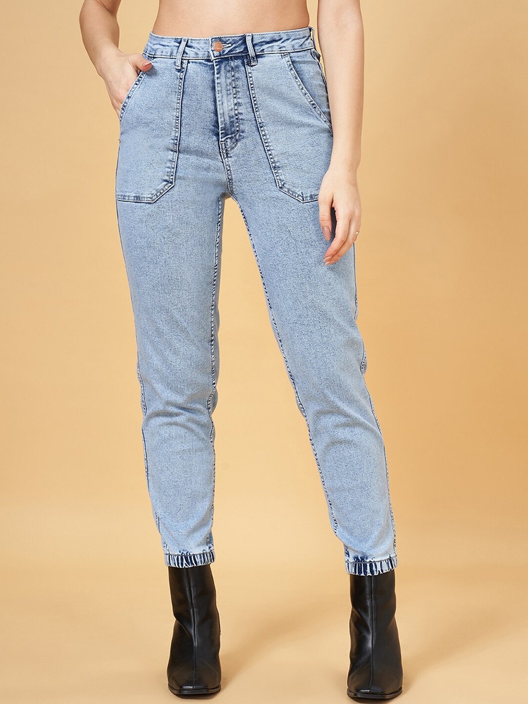 

SF JEANS by Pantaloons Women Clean Look Cotton Jeans, Blue