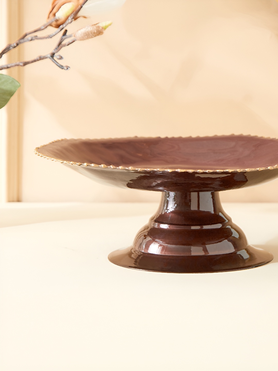 

Home Centre Brown Eternity Vogue Hugo Iron Cake Stand
