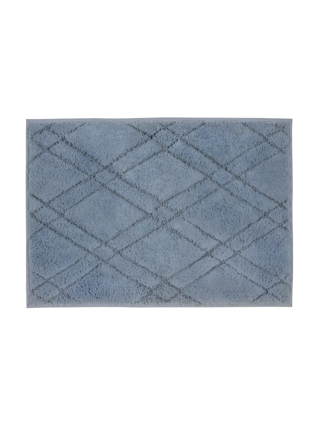 

Freelance Grey Textured 1780 GSM Cotton Bath Rug