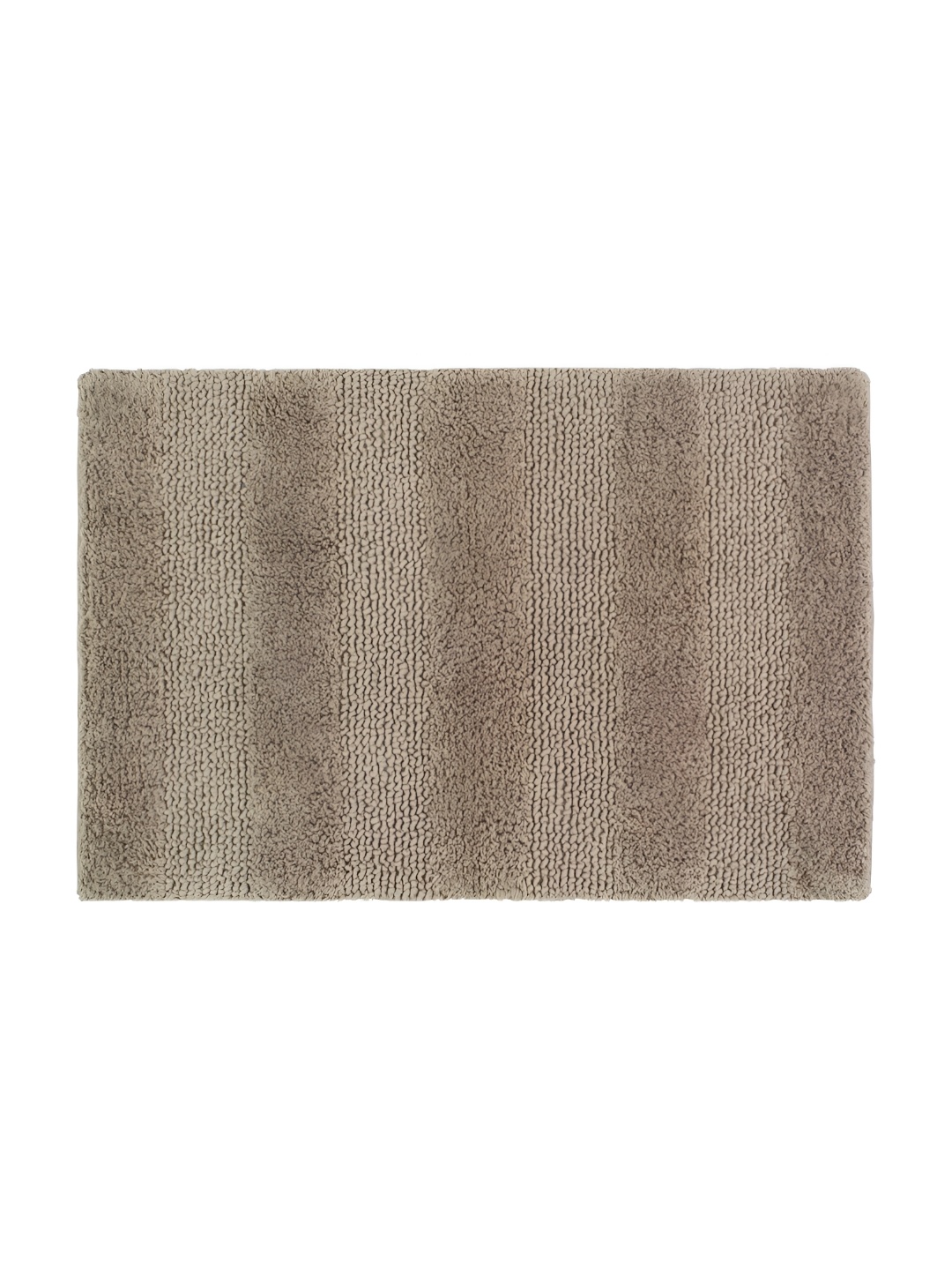 

Freelance Taupe Textured Cotton 1800 GSM Reversible Bath Rug