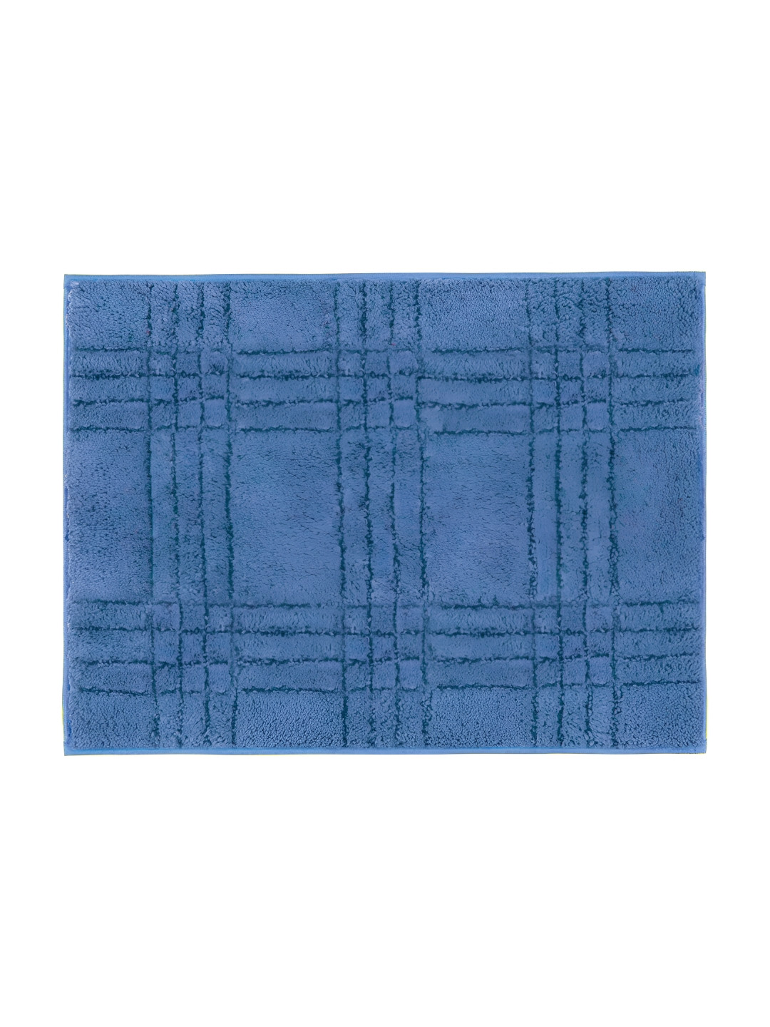 

Freelance Blue Window Pane 1780 GSM Reversible Cotton Bath Rug