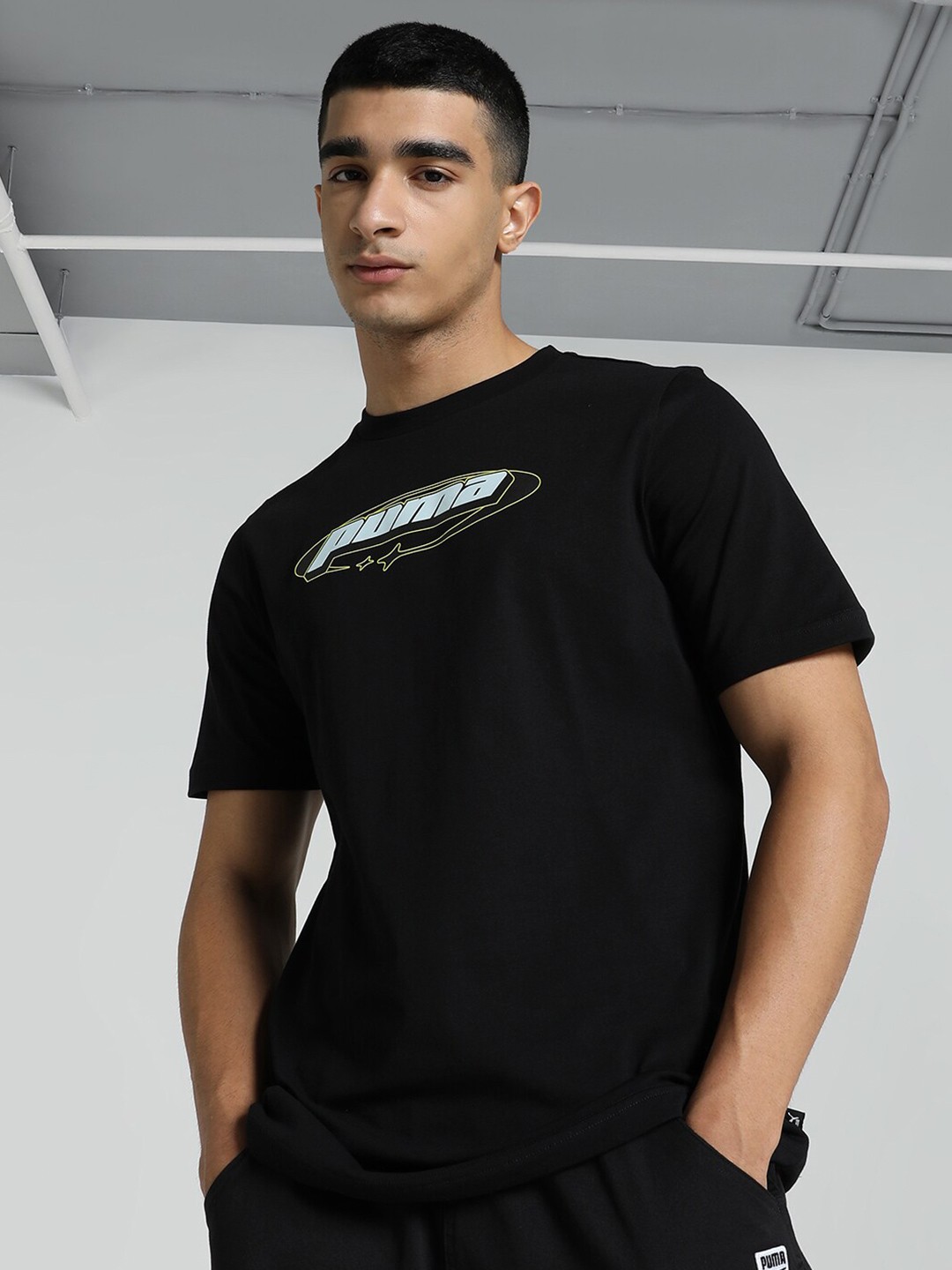 

Puma Graphics Puma 2000's Tee Men's T-shirt, Black