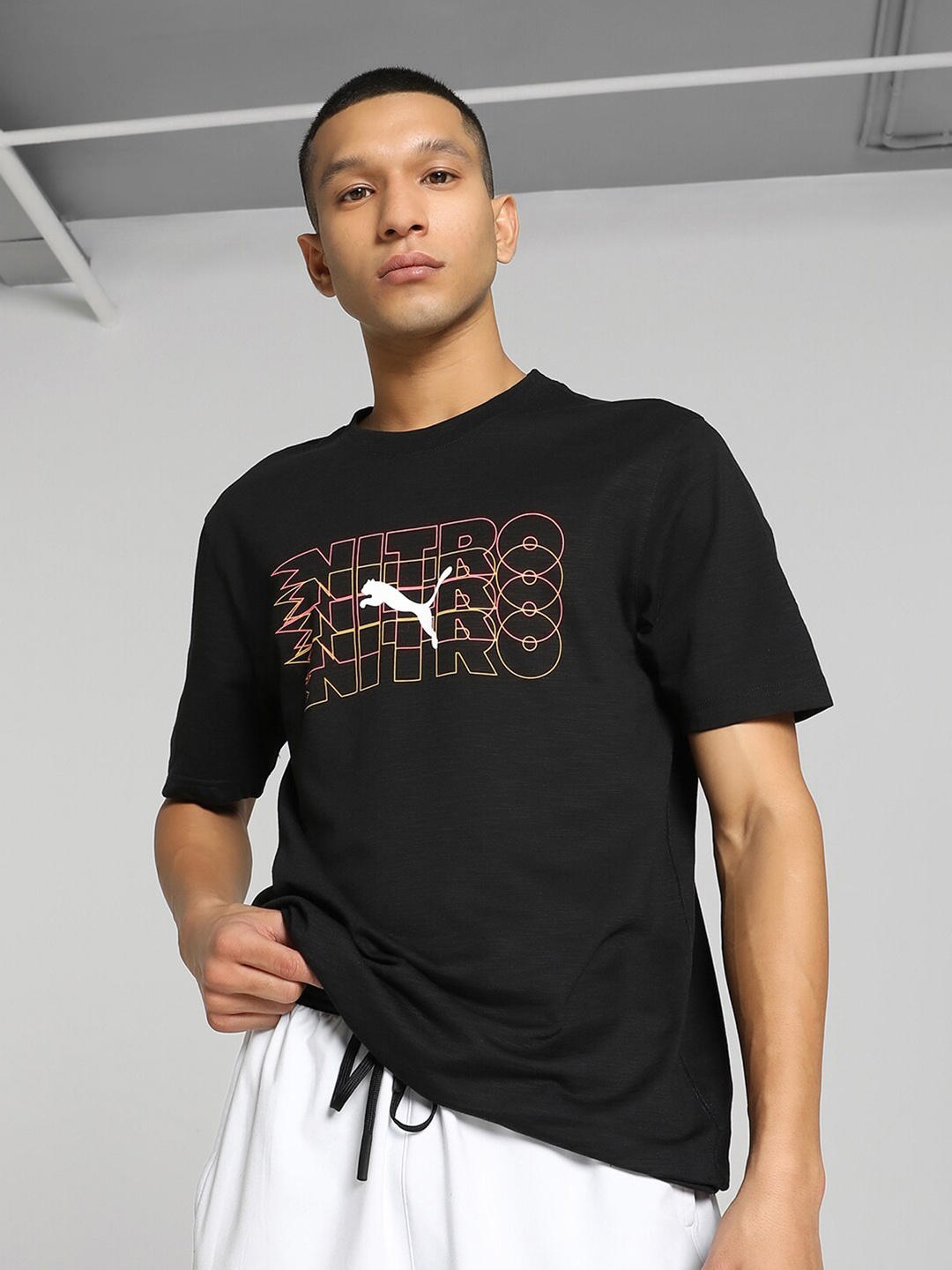 

Puma Graphic NITRO Training T-shirt, Black