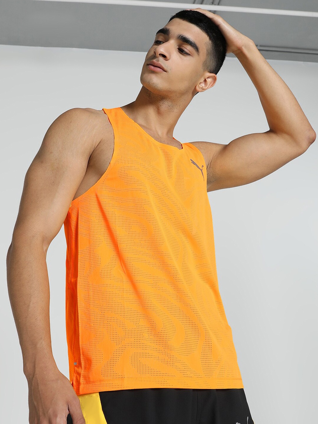 

Puma RUN ULTRASPUN Running Singlet T-shirt, Orange