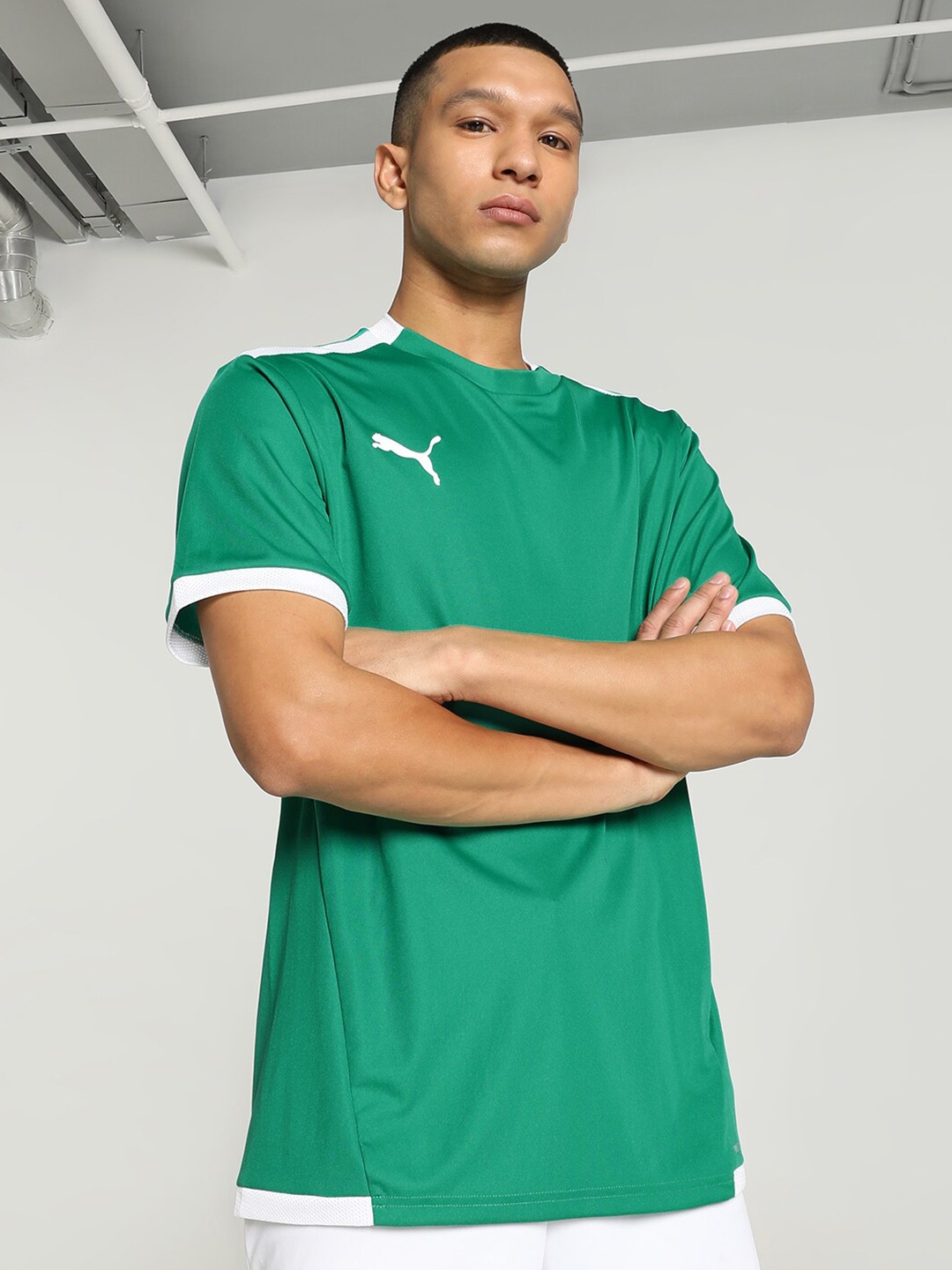

Puma teamLIGA Regular Fit Jersey T-Shirt, Green