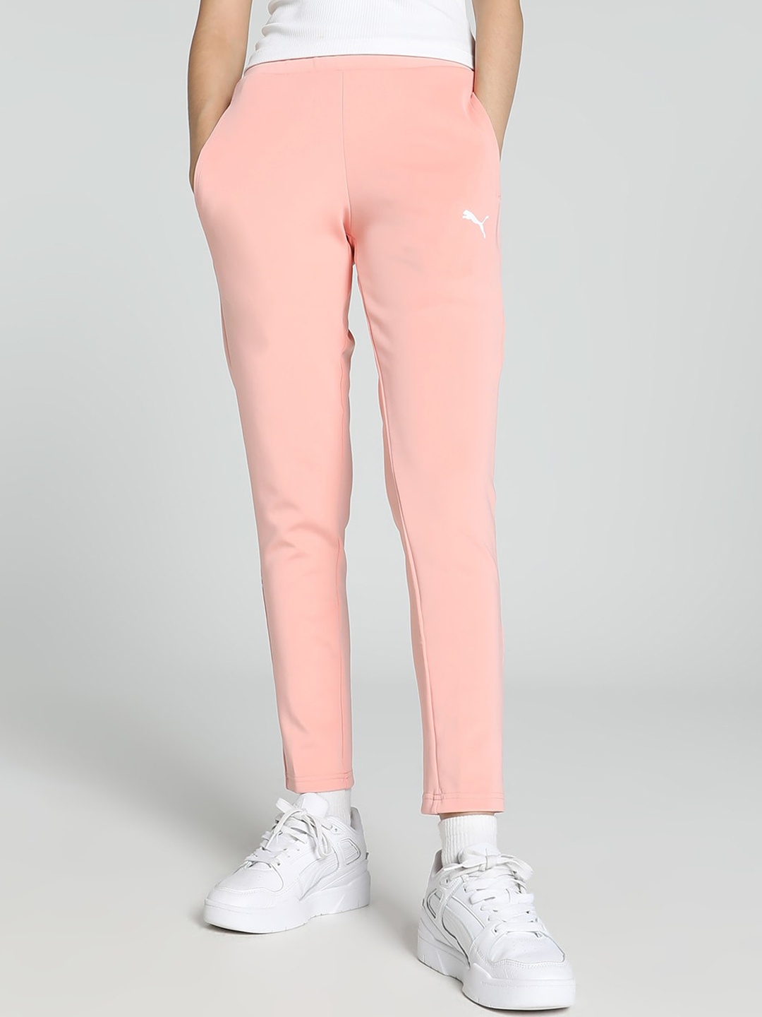 

Puma Tec Sports Women's Slim Fit Track Pants, Pink