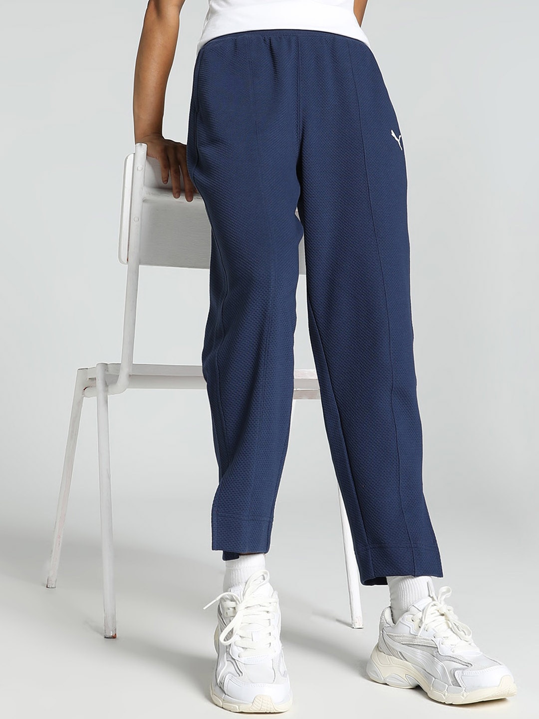 

Puma Classics Women Cotton Track Pants, Navy blue