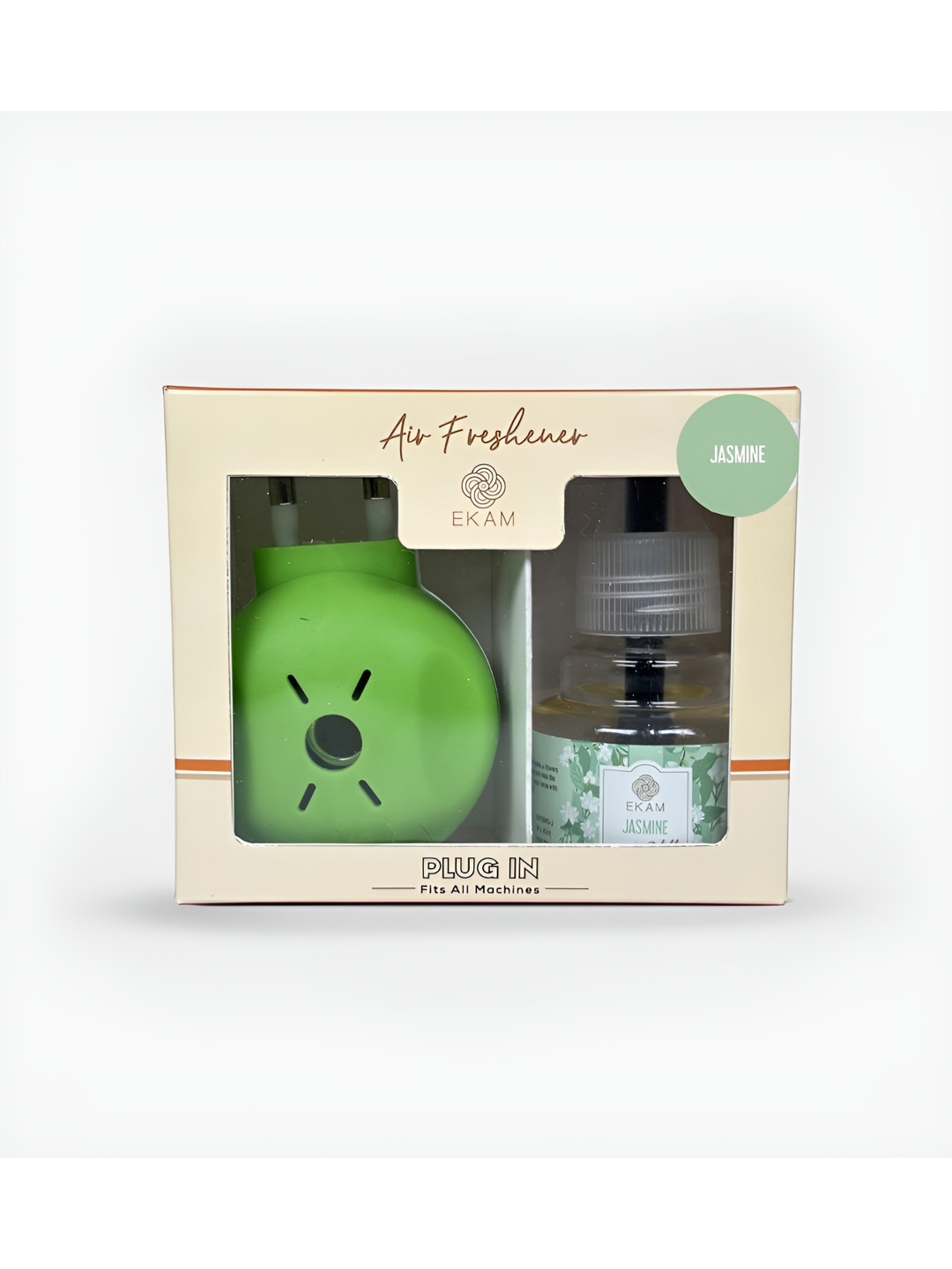 

Ekam Green Jasmine Air Freshener- 45ML Refill
