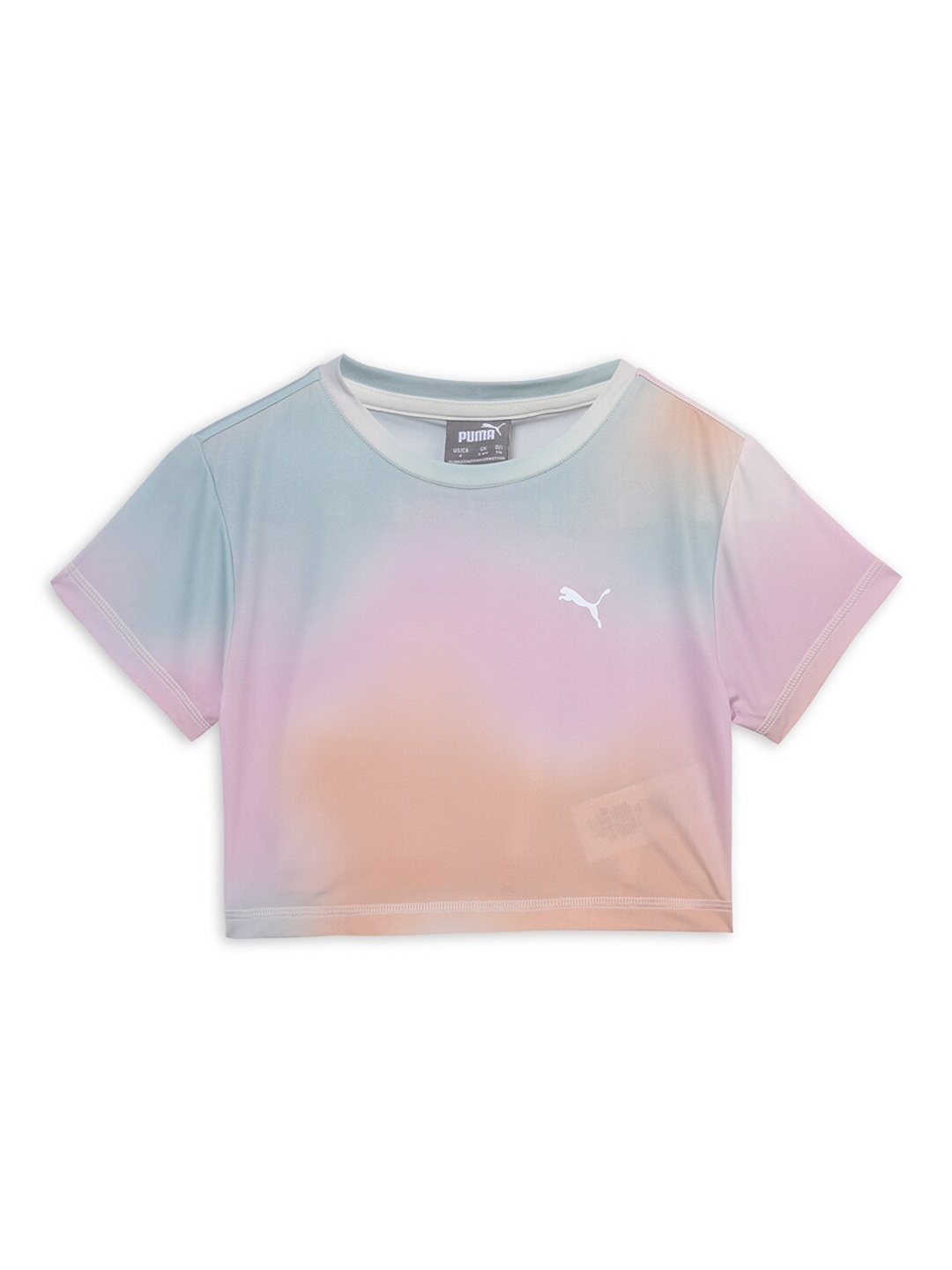 

Puma Girls Train Favorite Relaxed Fit Crop T-shirt, Pink