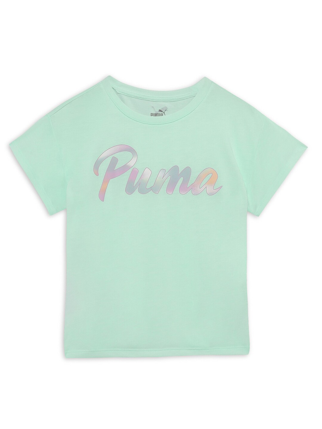 

Puma Girls Summer Daze Youth Boyfriend T-shirt, Green