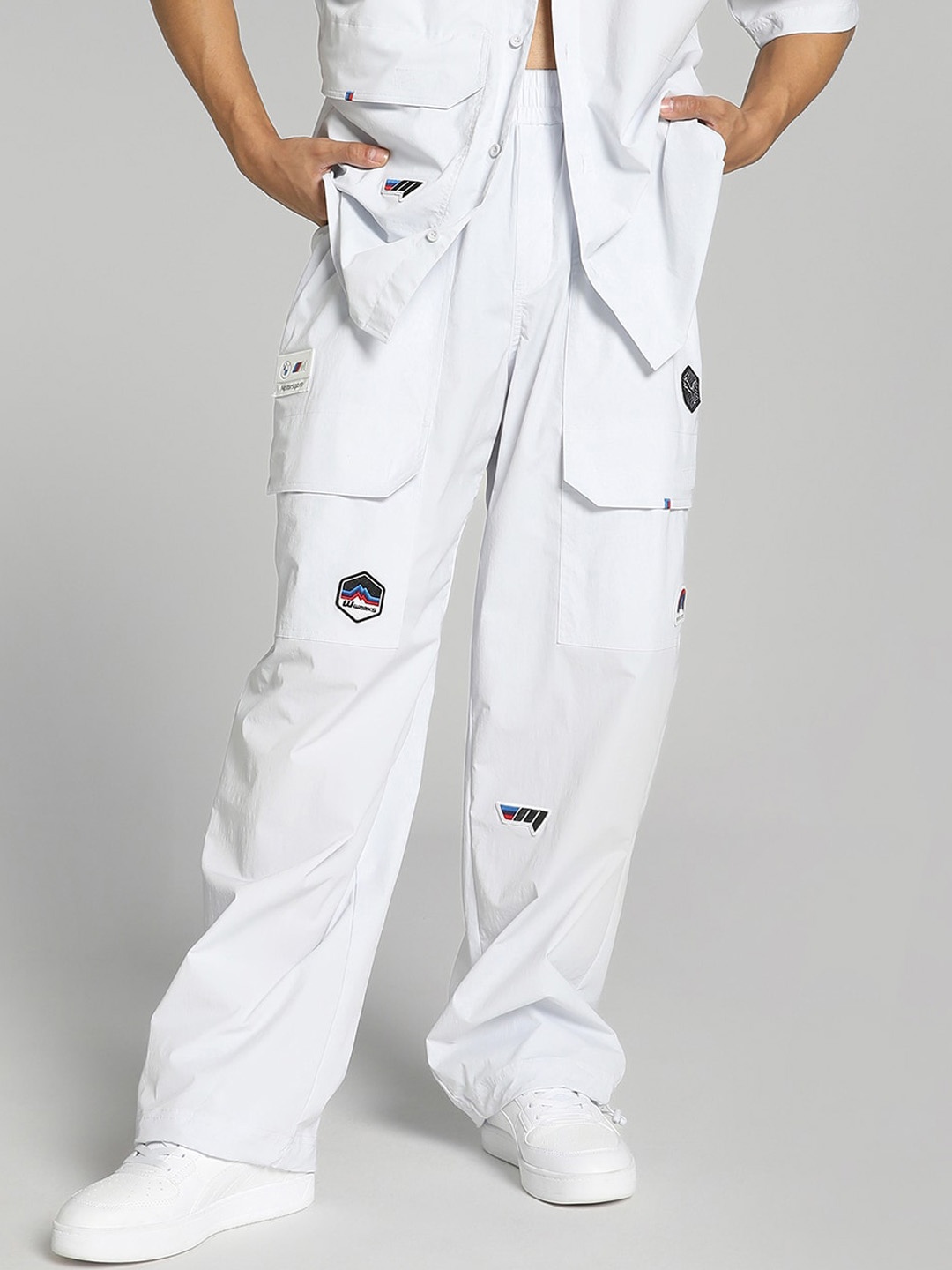 

PUMA Motorsport Men BMW M Summer Crew Cargo Pants, Grey