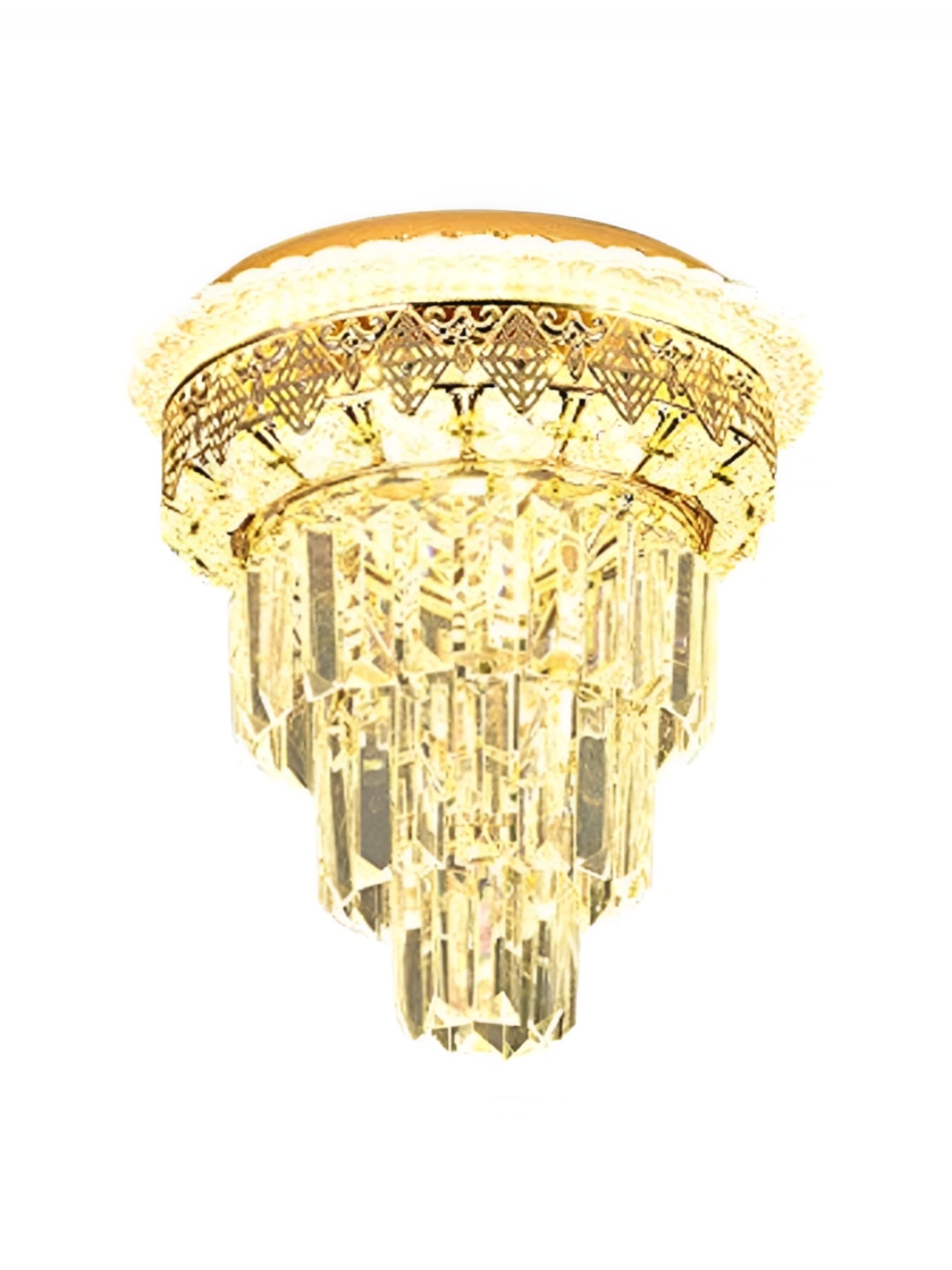 

ZOREZA White Glass Traditional Ceiling Lamp