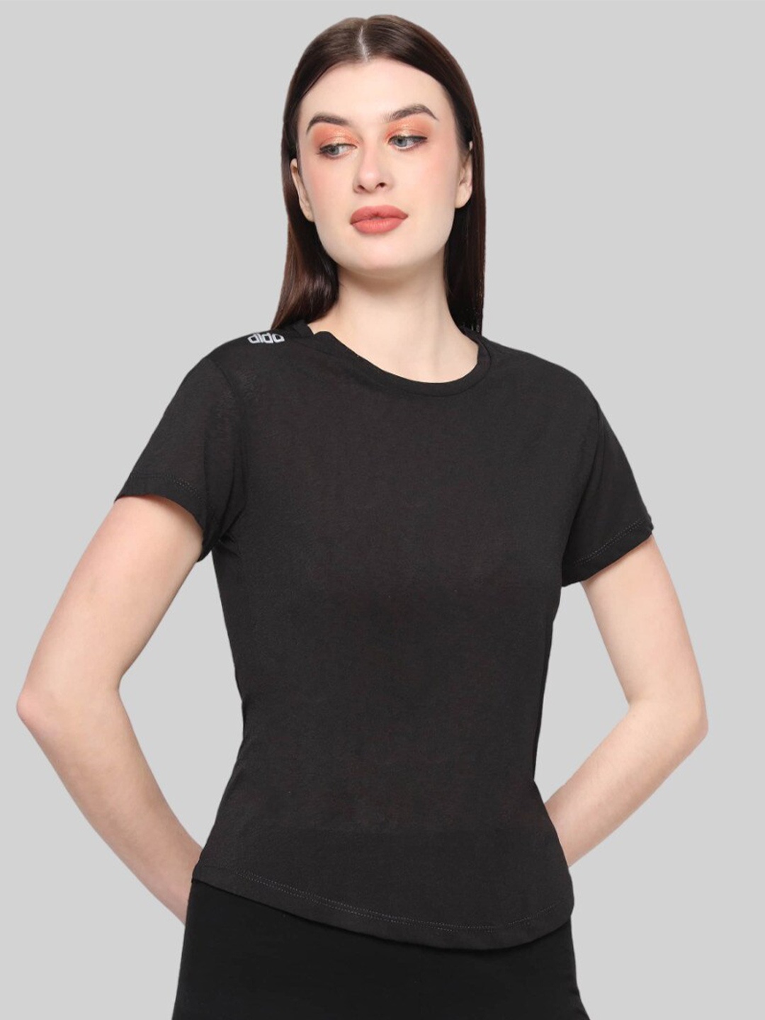 

DIDA Dri-FIT Round Neck T-shirt, Black