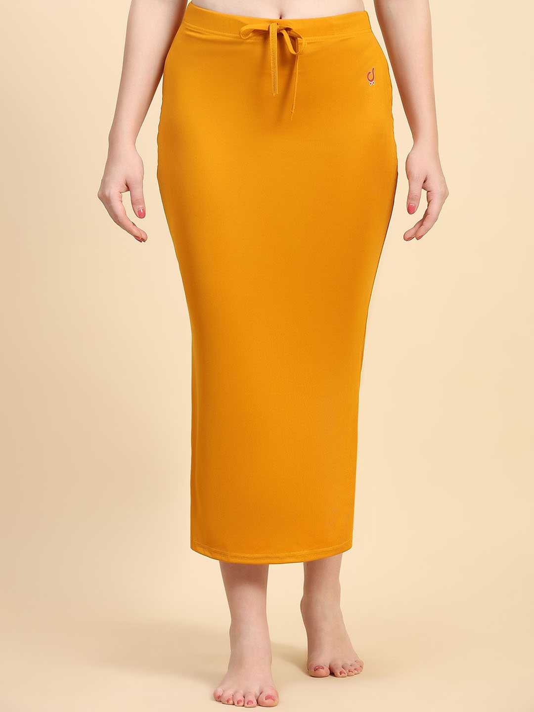 

Trendmalls Mermaid Fit Four Way Stretch Saree Shapewear, Mustard