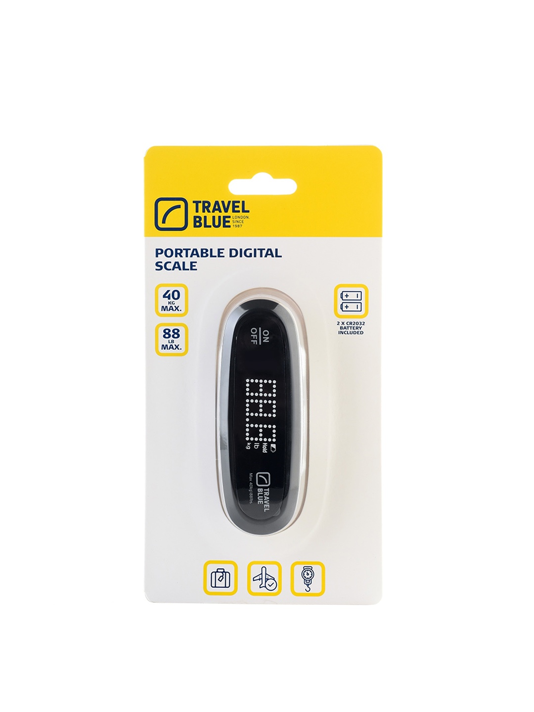 

Travel Blue Lock Portable Digital Scale Travel Accessory, Black