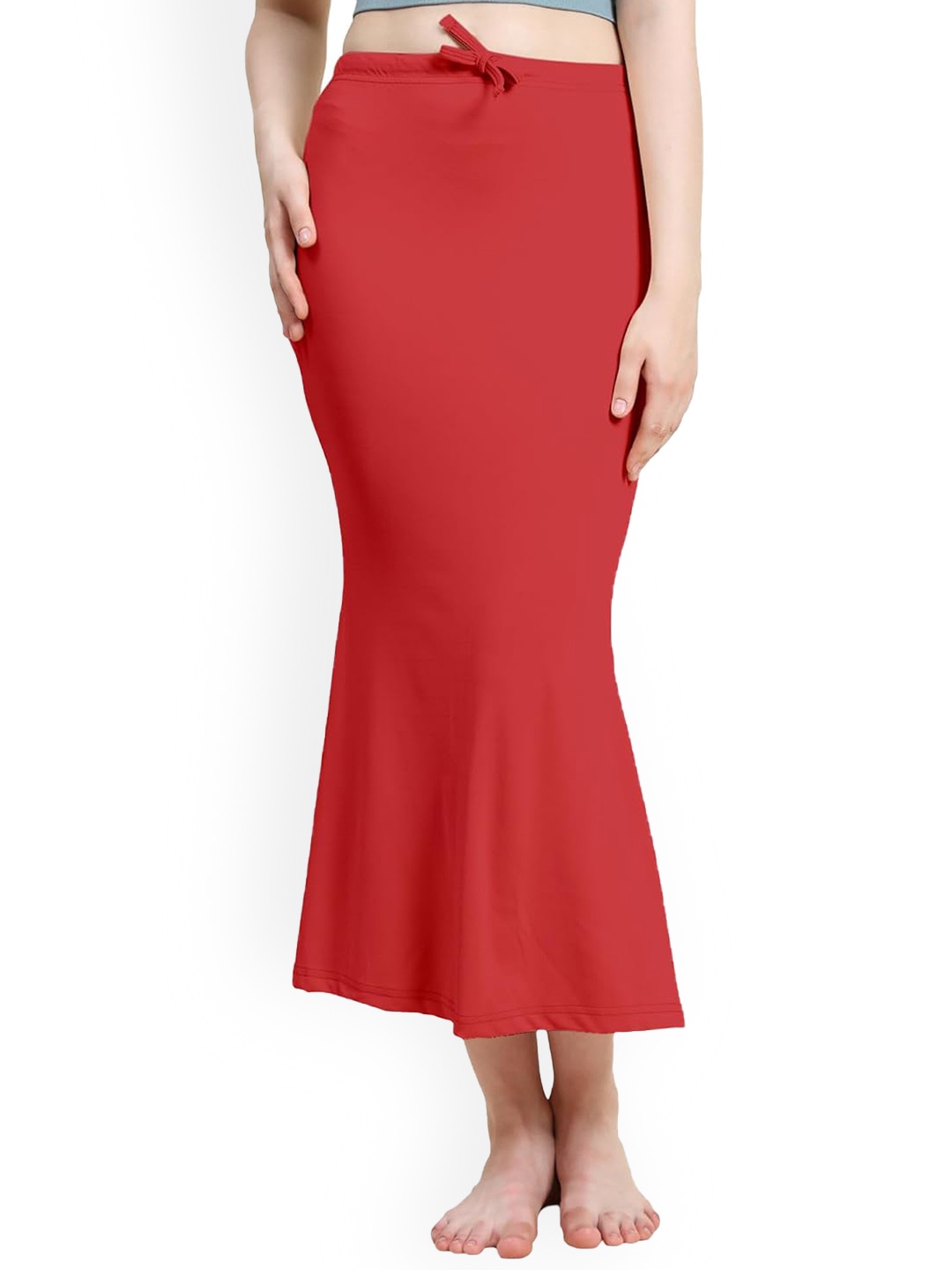 

Ekasya Stretchable Saree Shapewear, Red