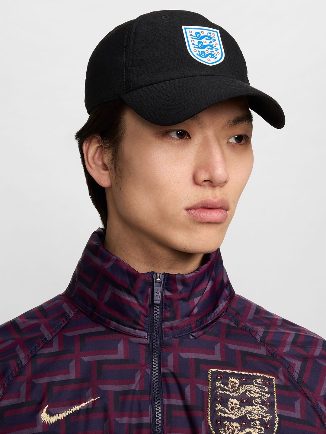 

Nike England Dri-FIT Club Unstructured Swoosh Cap, Black