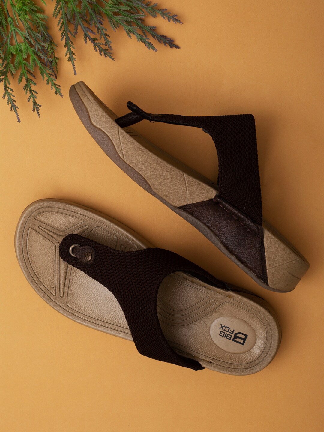 

Big Fox Men Thong Flip-Flops, Brown