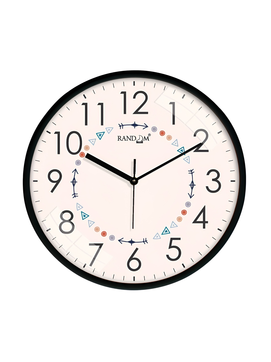RANDOM Black & White Printed Analogue Wall Clock