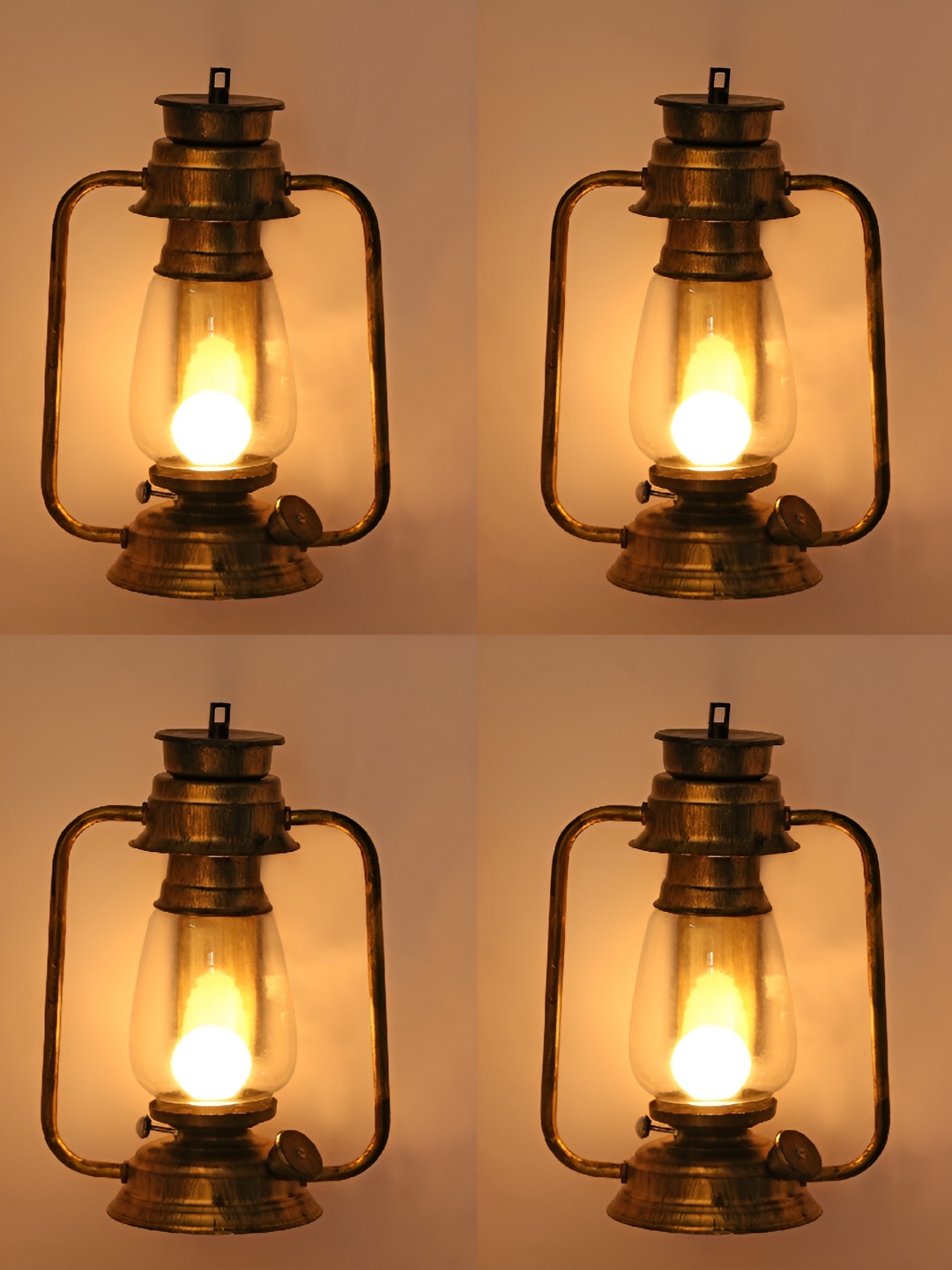 

1ST TIME Transparent & Black Glass Traditional Rectangle Shaped Wall Lamp