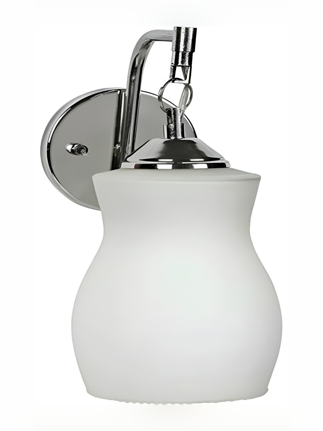 

1ST TIME White Glass Contemporary Spherical Shaped Wall Lamp