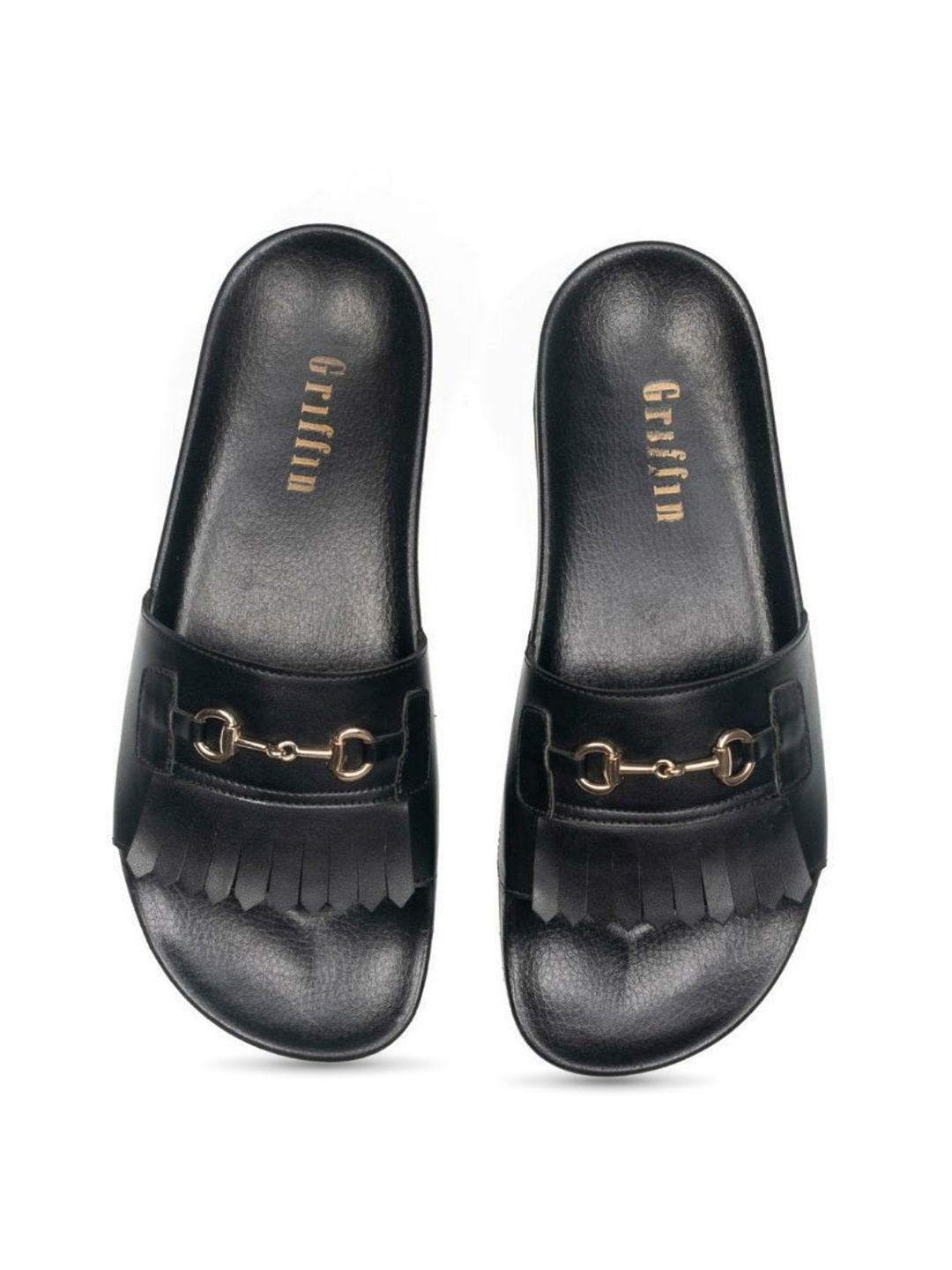 

GRIFFIN Men Sliders, Black