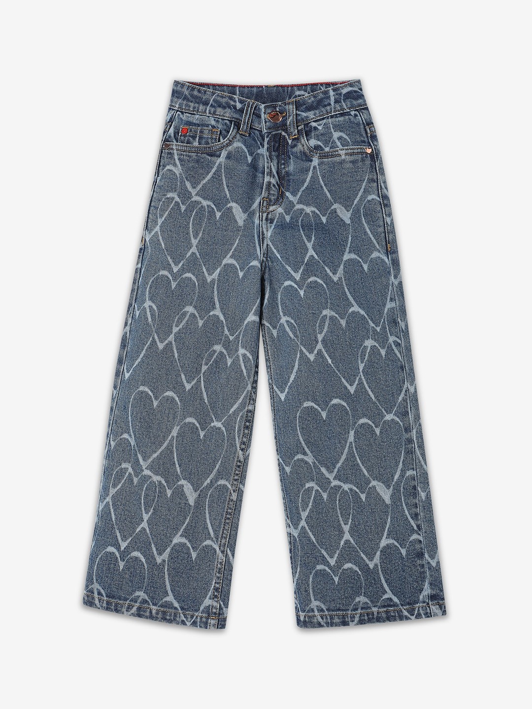 

Ed-a-Mamma Girls Comfort Stretchable Jeans, Blue