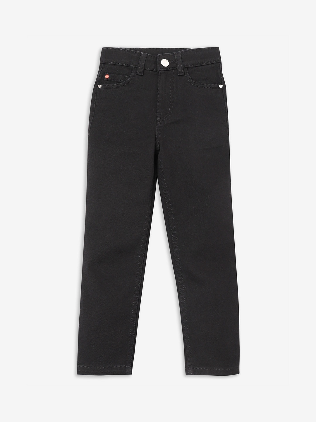 Ed-a-Mamma Girls Comfort Stretchable Jeans, Black