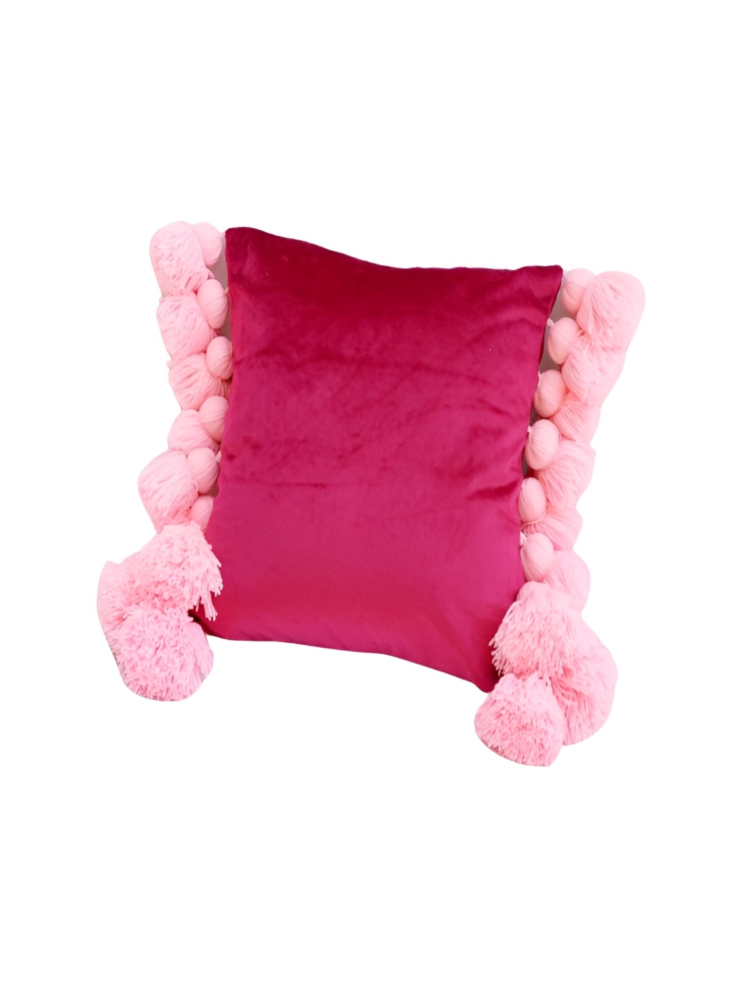 

THROWPILLOW Red & Pink Square Cushion Covers