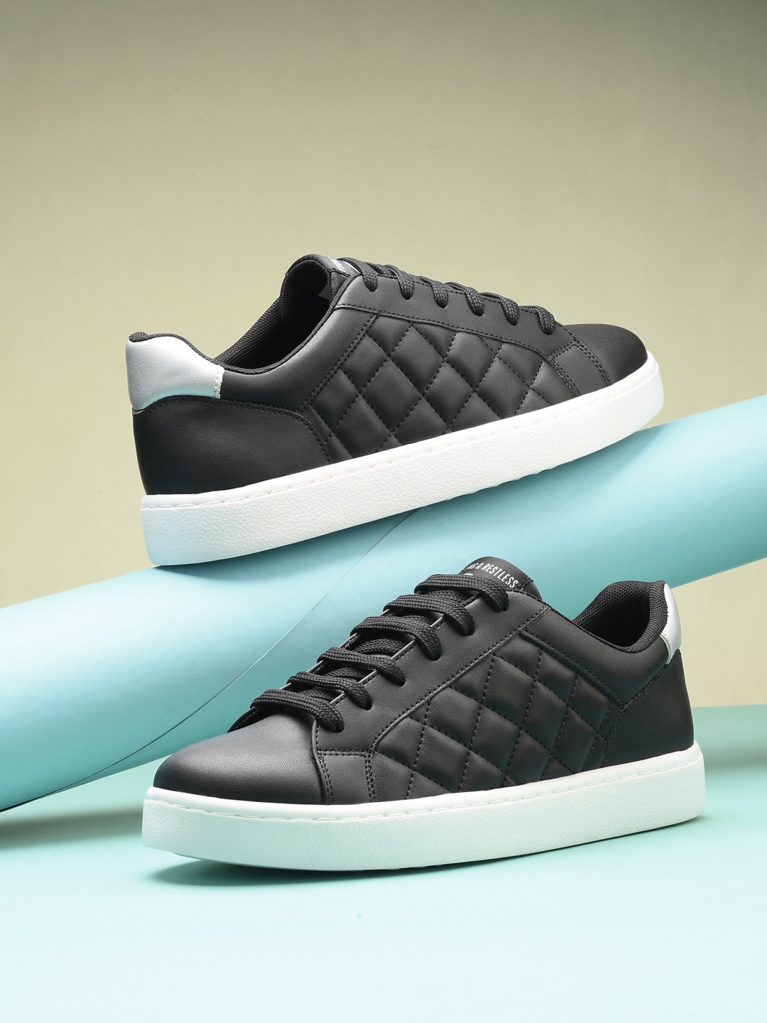 

SPYKAR Women Round Toe Sneakers, Black