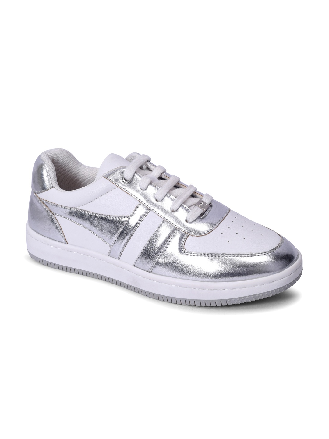 

Lino Perros Women Perforated Sneakers, White