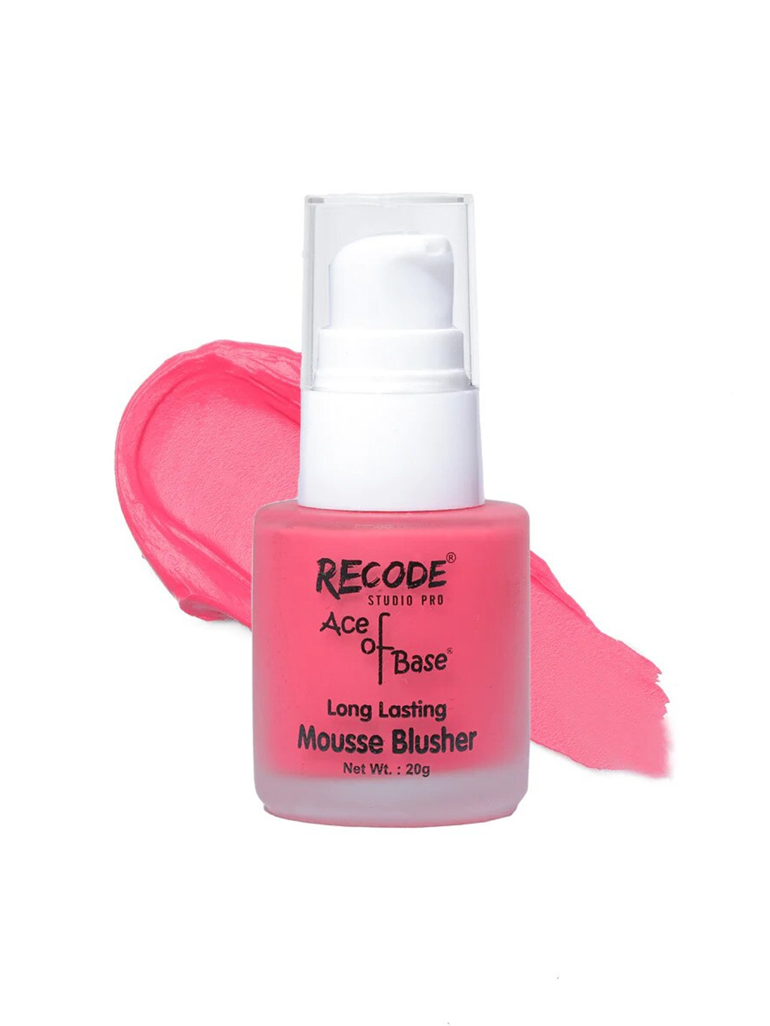 

Recode Ace Of Base Long Lasting Mousse Blusher with Shea Butter 20 g - Poker Face 01, Pink