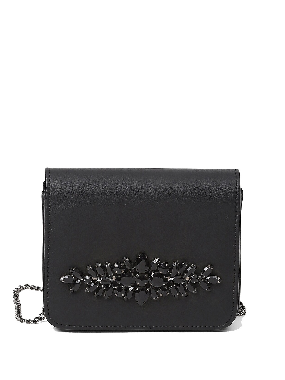 

Label Ritu Kumar Embellished Envelope Clutch, Black