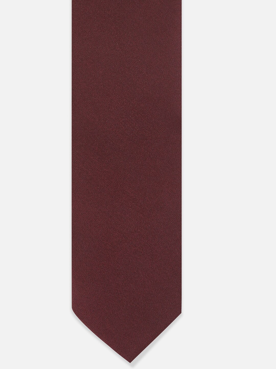 

Louis Philippe Men Skinny Tie, Maroon