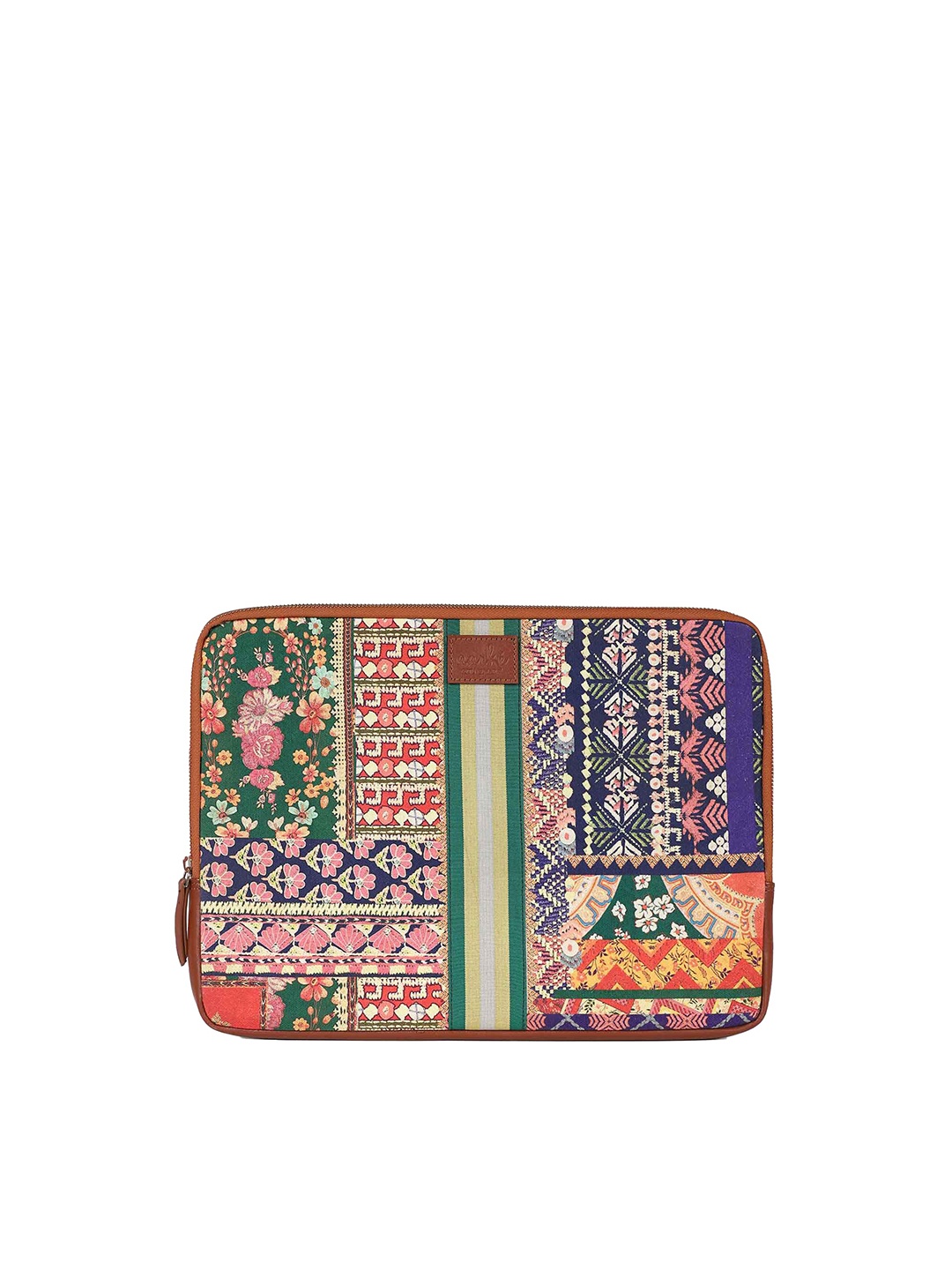 

aarke Ritu Kumar Women Printed Laptop Sleeve, Green