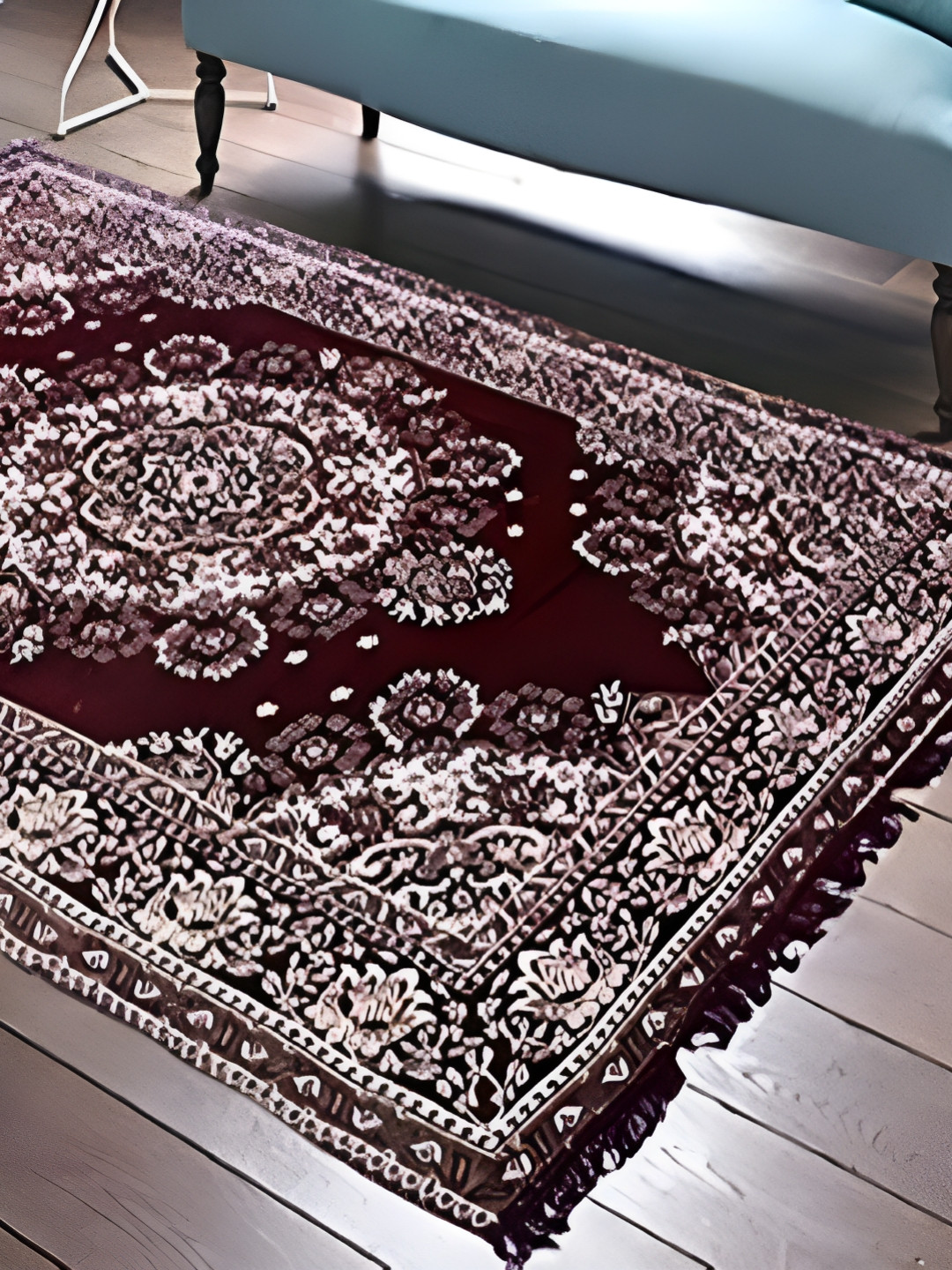 

ZESTURE Brown Ethnic Motifs Printed Carpet