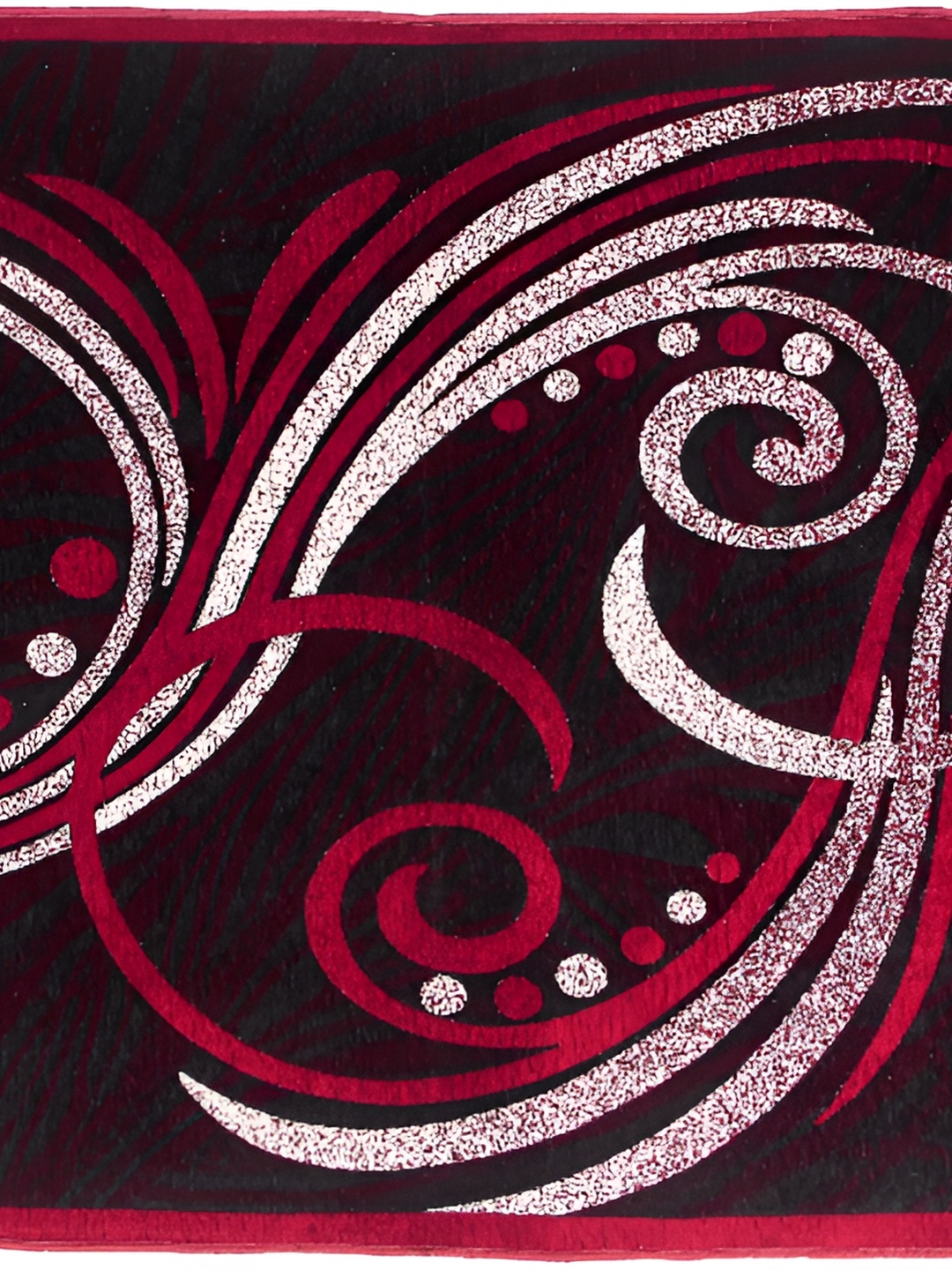 

ZESTURE Maroon Ethnic Motifs Printed Carpet