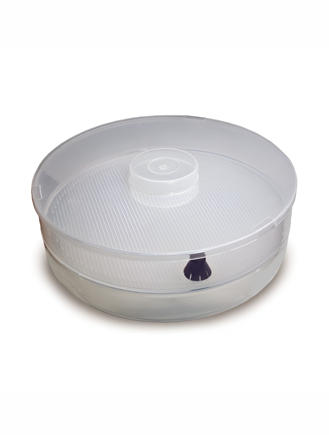 

ANJALI White & Transparent Textured Sprout Container