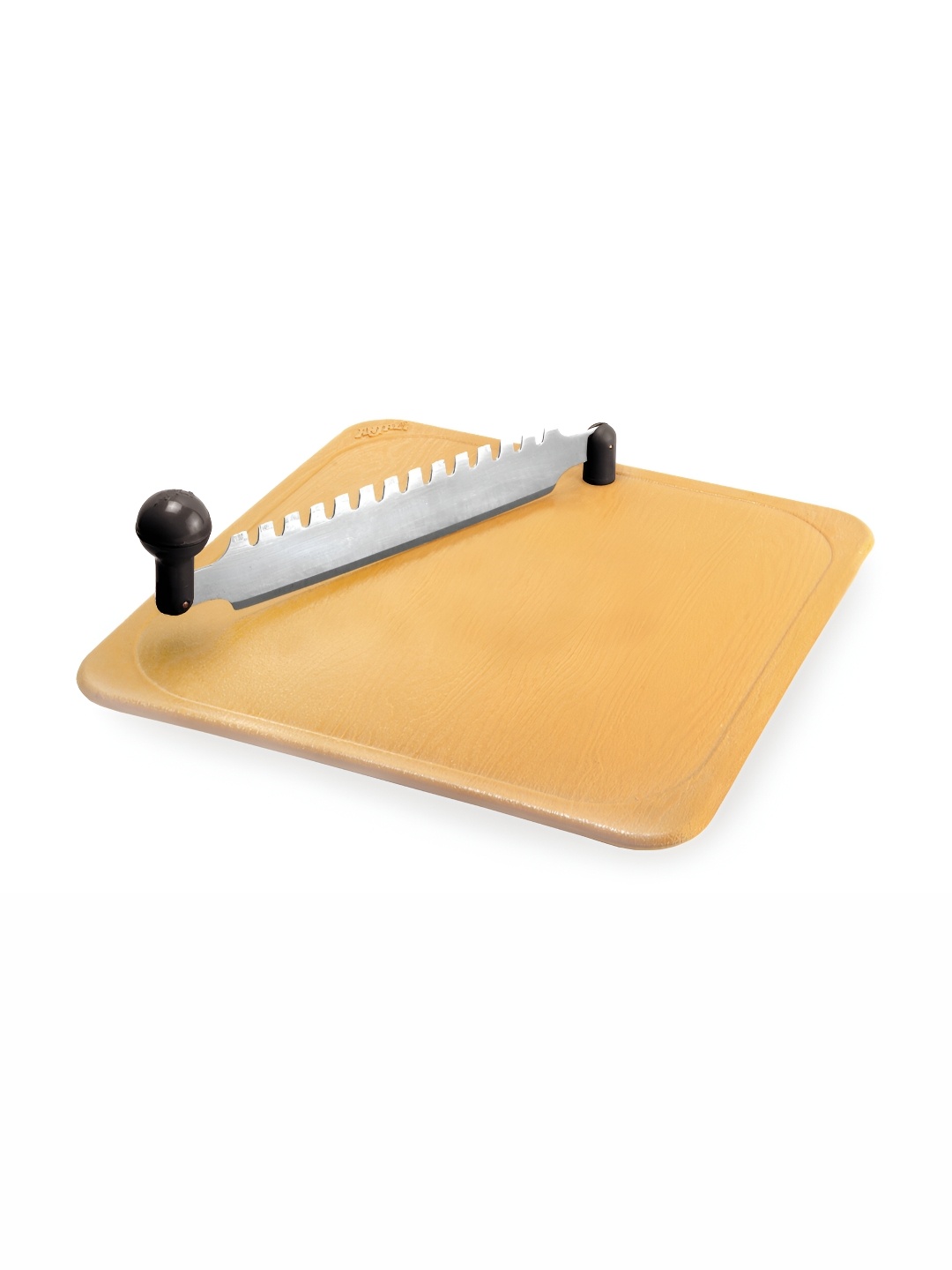 

ANJALI Fantastique Large Vegetable and Fruit Cutter, Camel brown