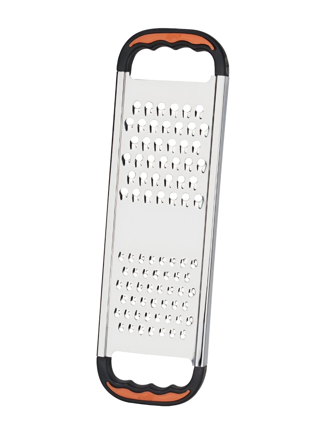 

ANJALI Grey & Black Stainless Steel Omni Two Way Scrapper Grater