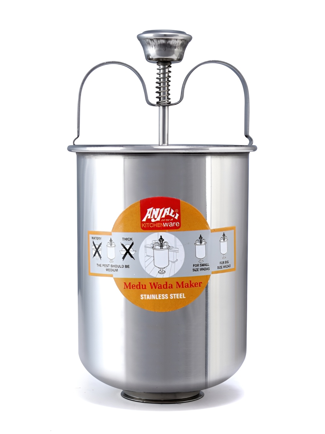ANJALI Stainless Steel Meduvada Maker
