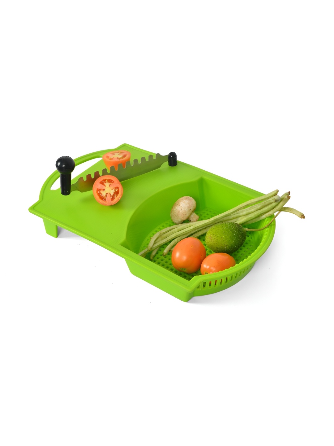 

ANJALI Green Classic Cut & Wash Chopping Board