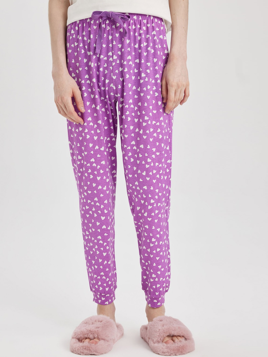 

DeFacto Women Floral Printed Joggers Trouser, Na