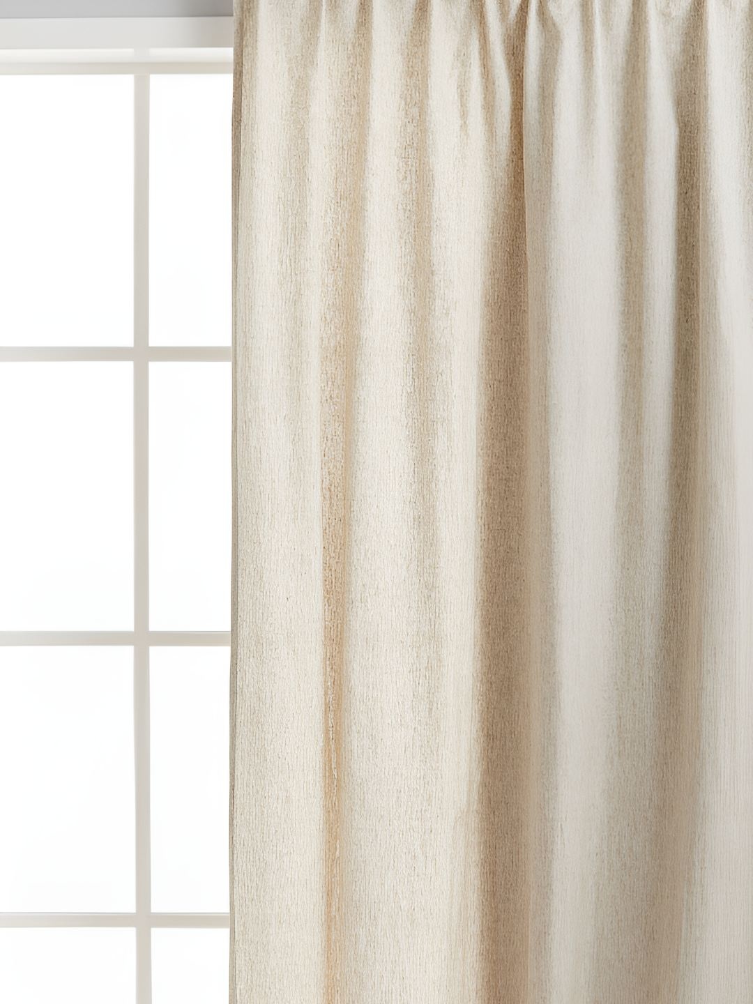 

H&M 1-Pack Wide Lyocell-Blend Curtain Length, White