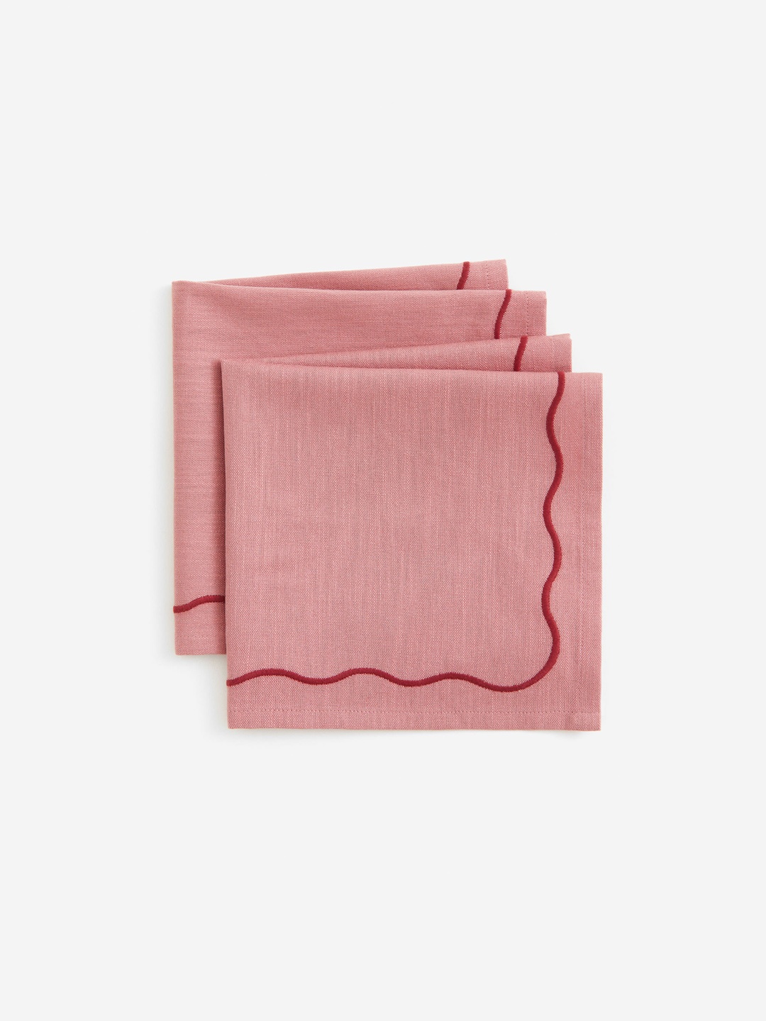 H&M 2-Pack Napkins, Pink