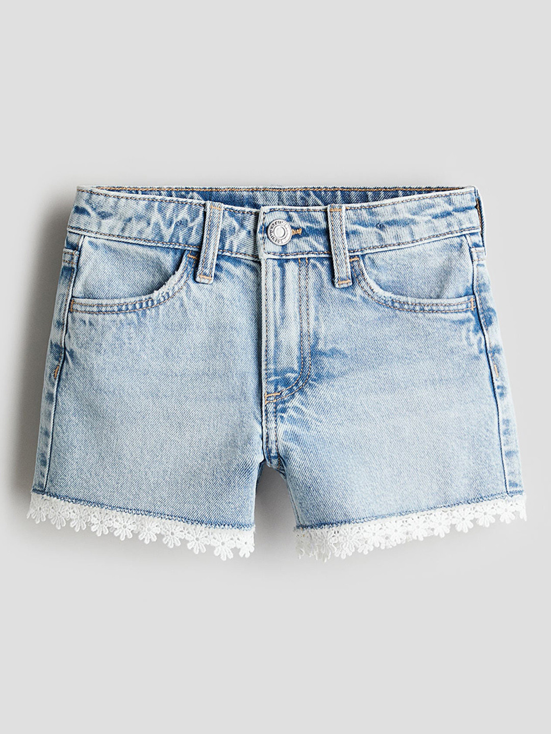 

H&M Girls Denim Shorts, Blue