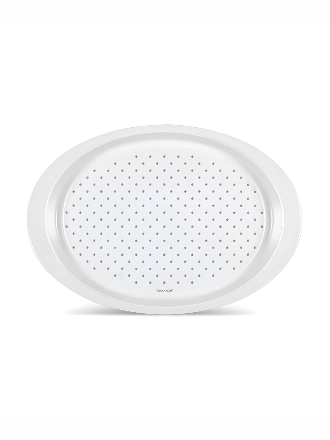 

Freelance White Printed Anti Slip Oval Easy to Clean Serving Tray