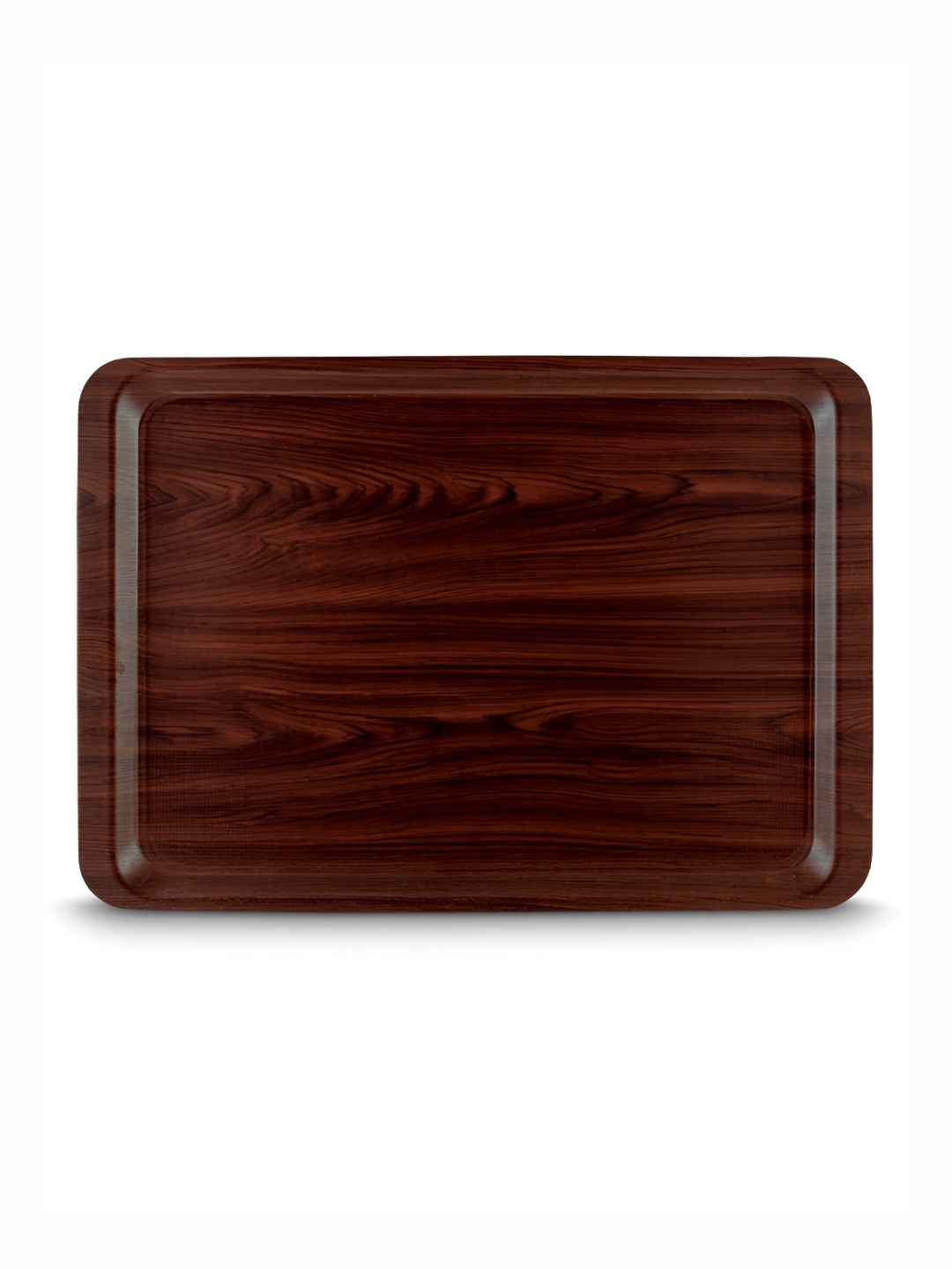 

Freelance Nature Brown Rectangular Easy to Clean Serving Tray, Bronze