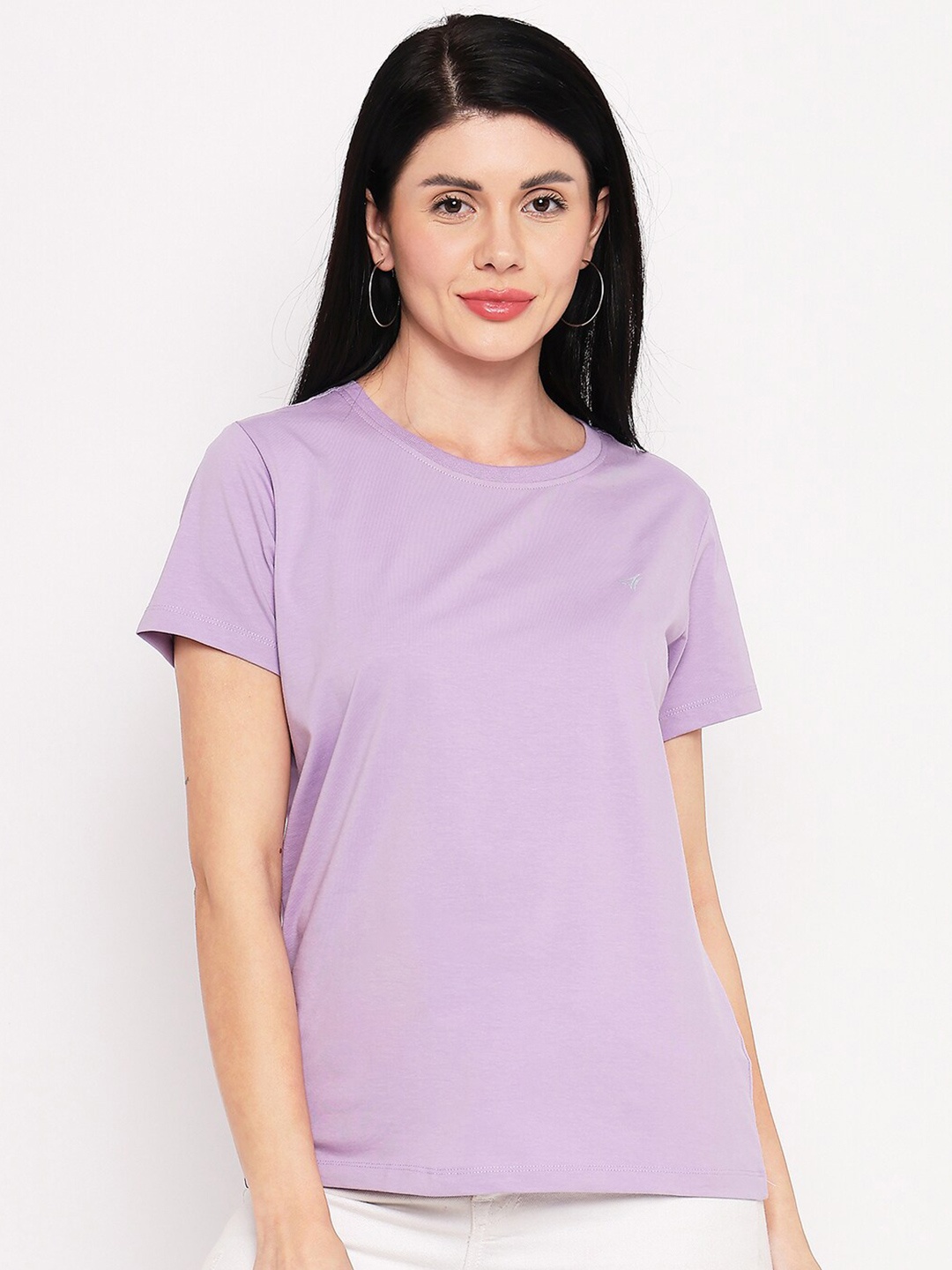 

NEVA Round Neck T-Shirt, Purple