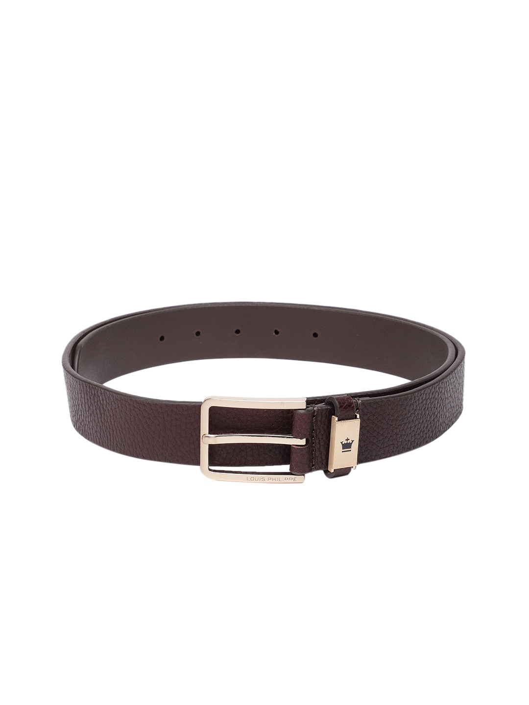 

Louis Philippe Sport Men Leather Belt, Brown